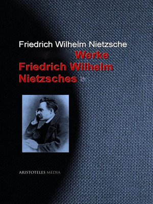 cover image of Gesammelte Werke Friedrich Wilhelm Nietzsches